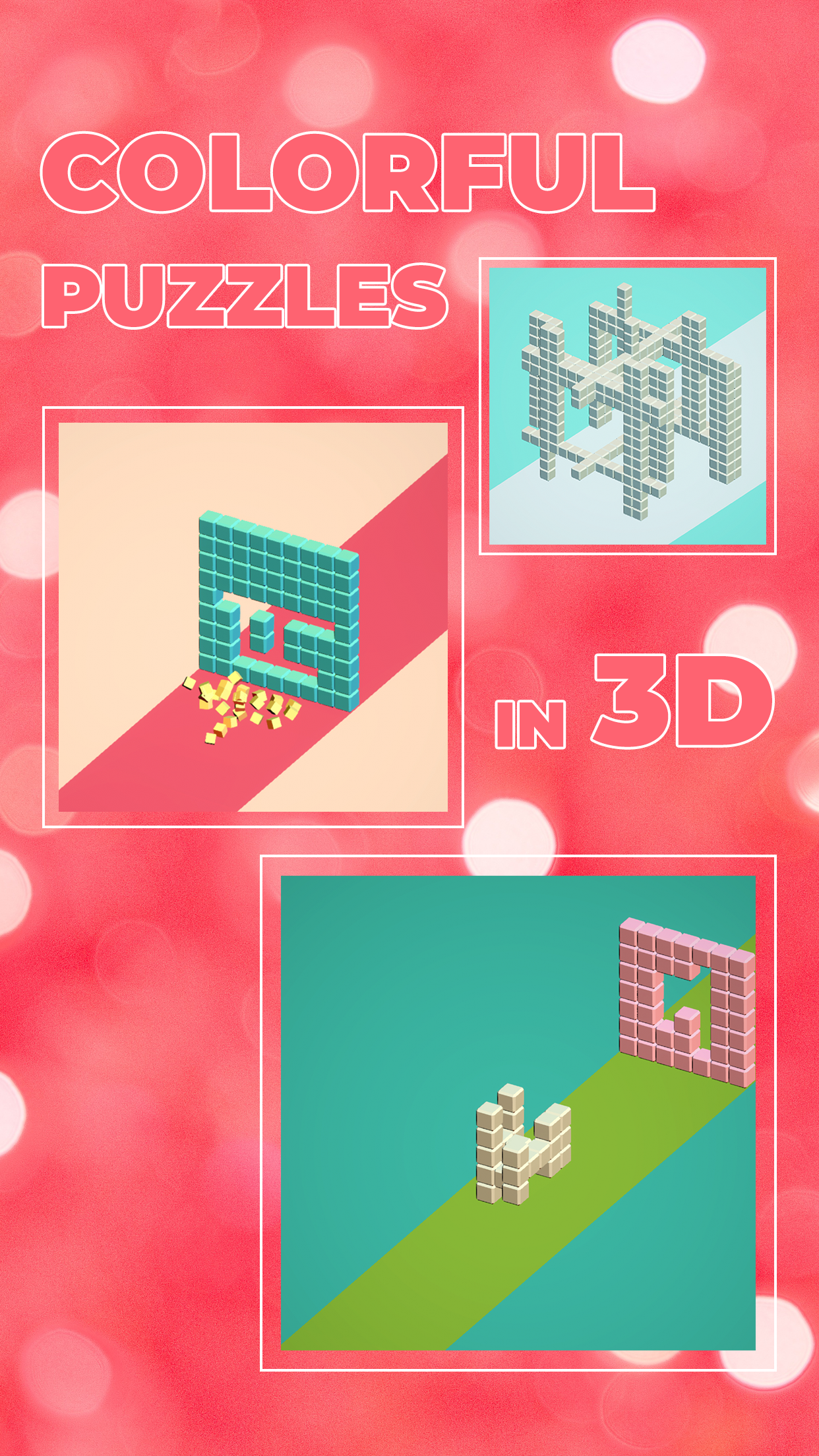 Colorful Puzzles in 3D